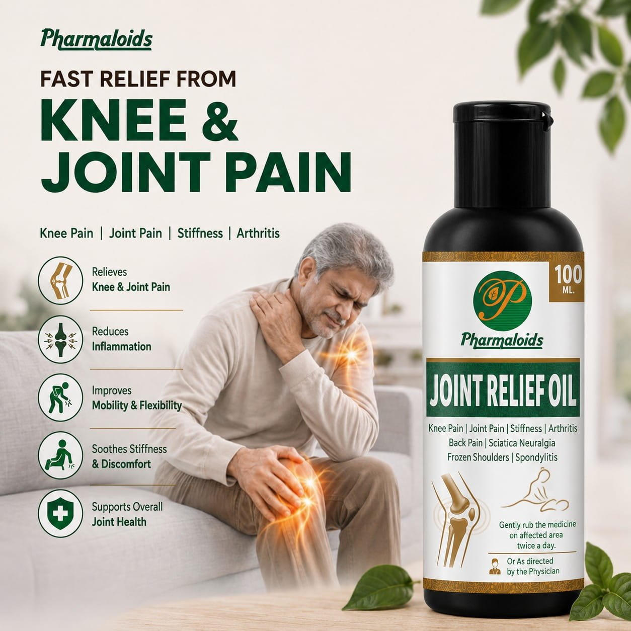 Joint Relief Oil: For Bone, Joint and Muscle Disorder - Image 2