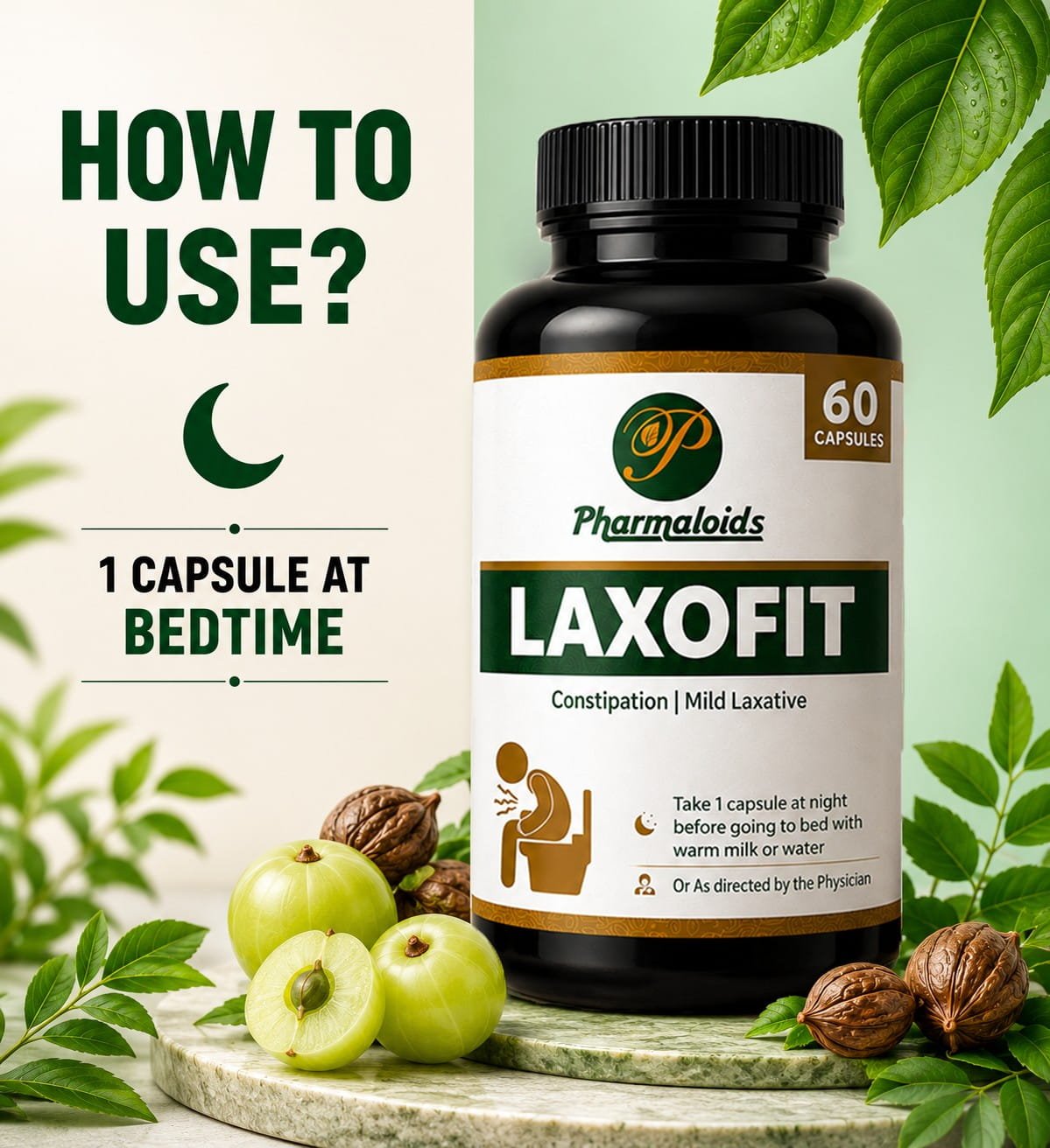 Pharmaloids Laxofit Capsules: For Constipation, Laxative and Acidity - Image 5