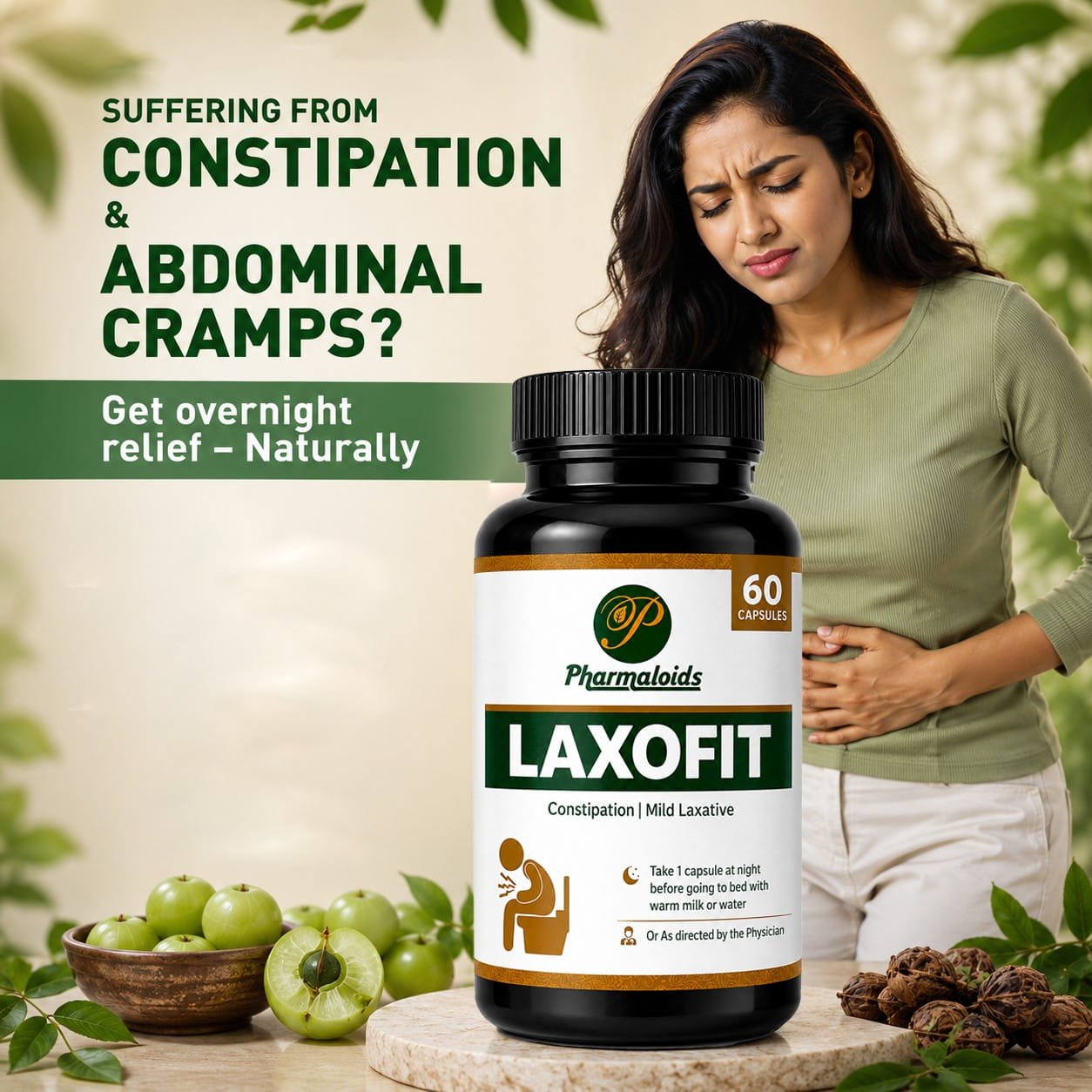 Pharmaloids Laxofit Capsules: For Constipation, Laxative and Acidity - Image 4
