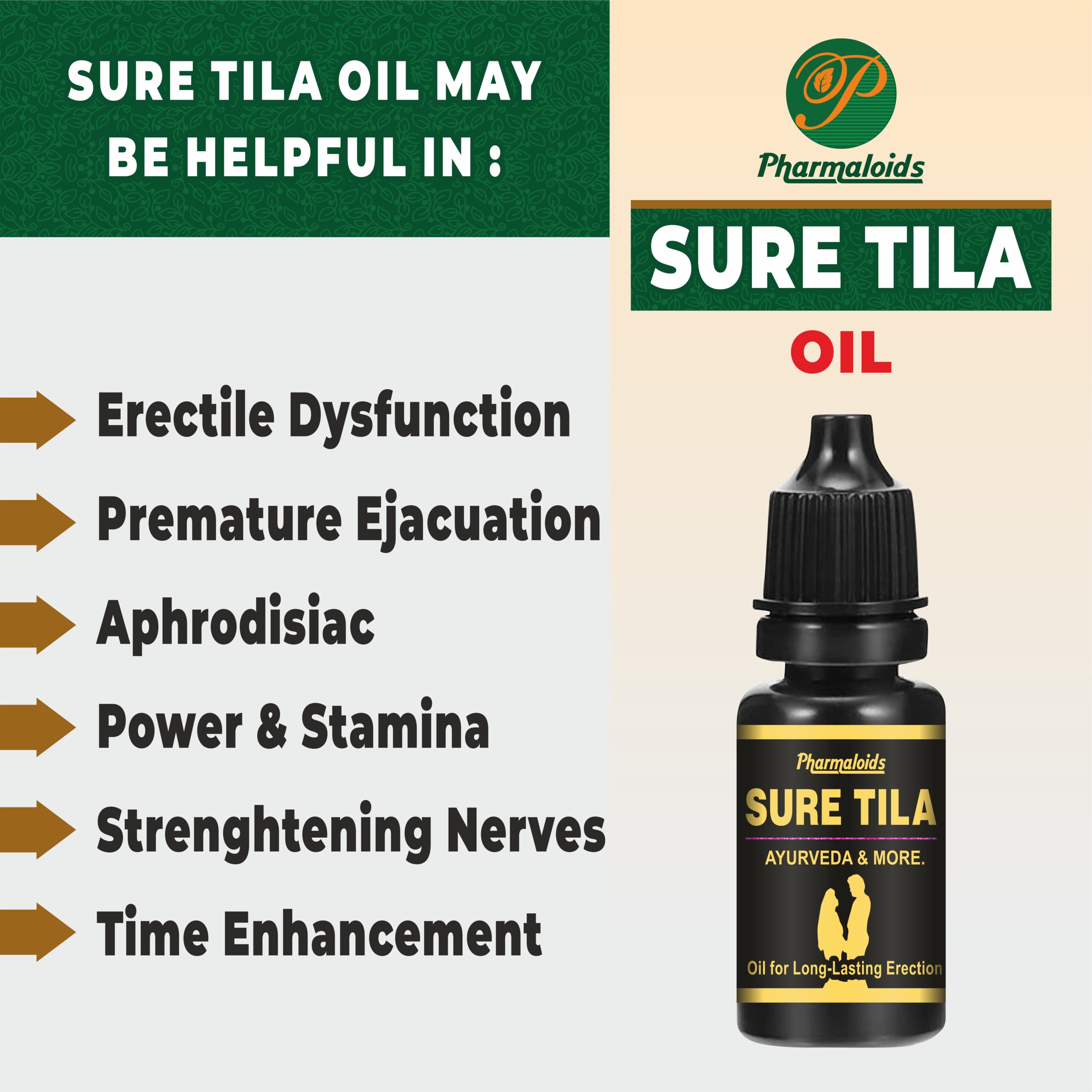 Sure Tila Oil For Long Lasting Erections